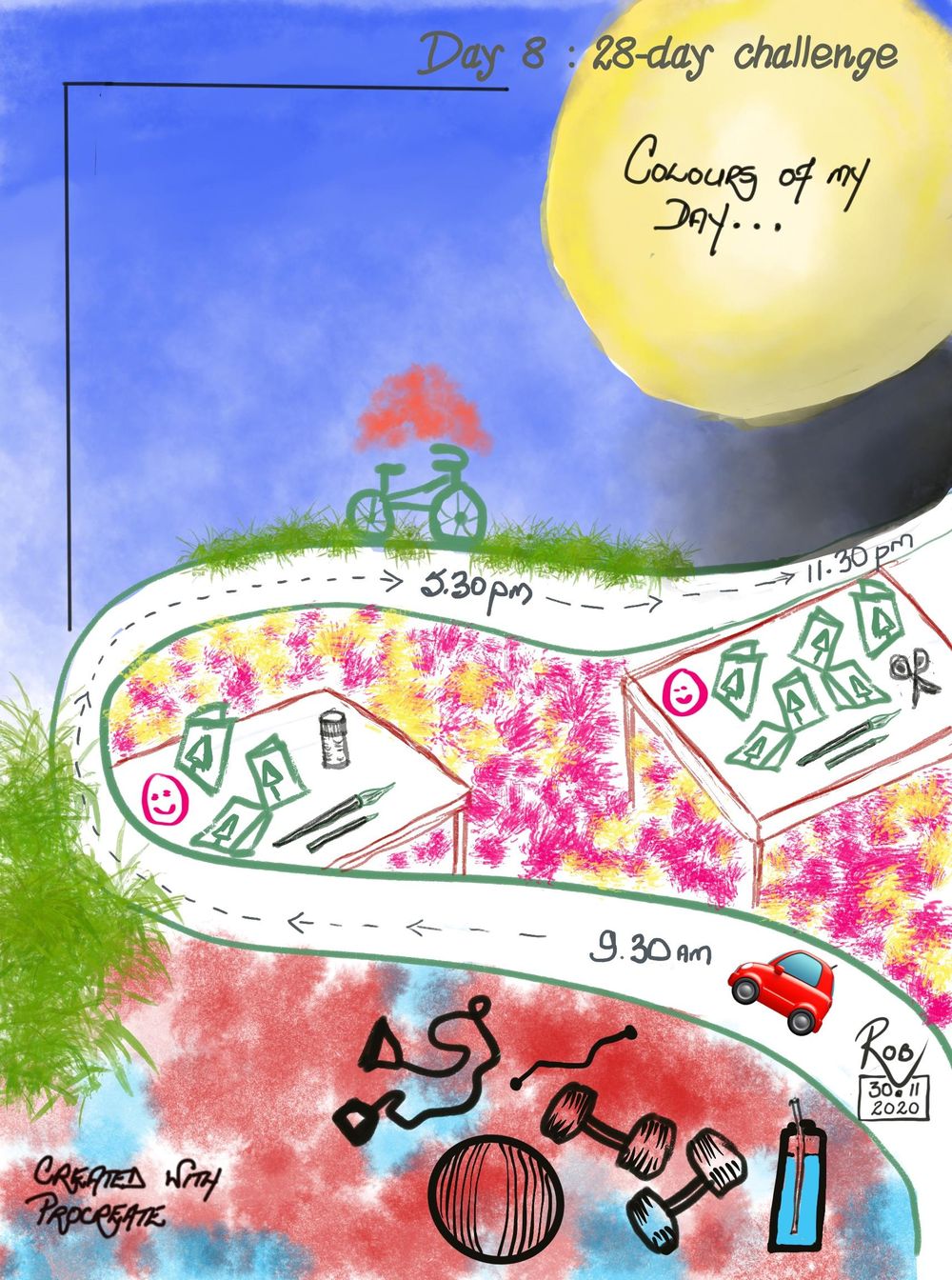 Skillshare 28-day Challenge - image 7 - student project