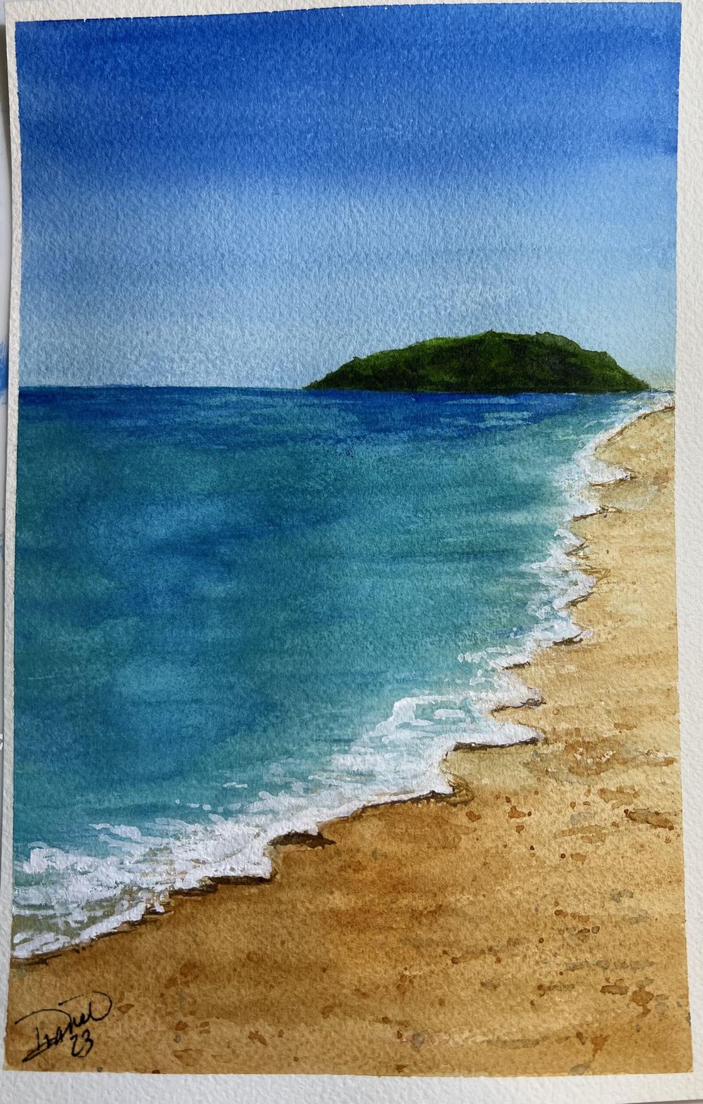 Seascapes in Watercolor - image 2 - student project