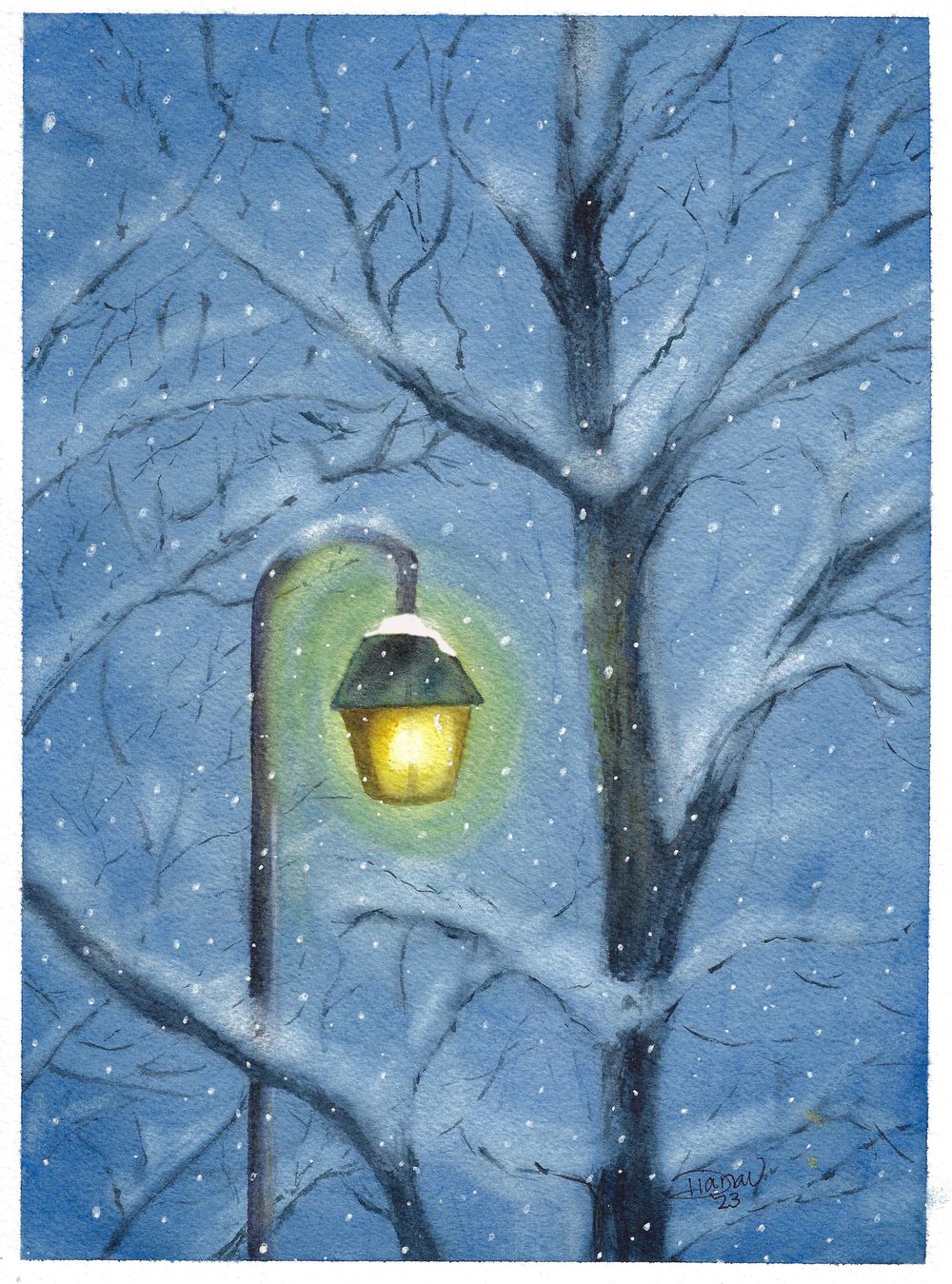 Magical Winter Scene - image 1 - student project