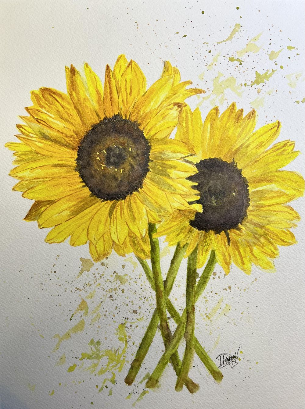 Sunflowers - image 1 - student project