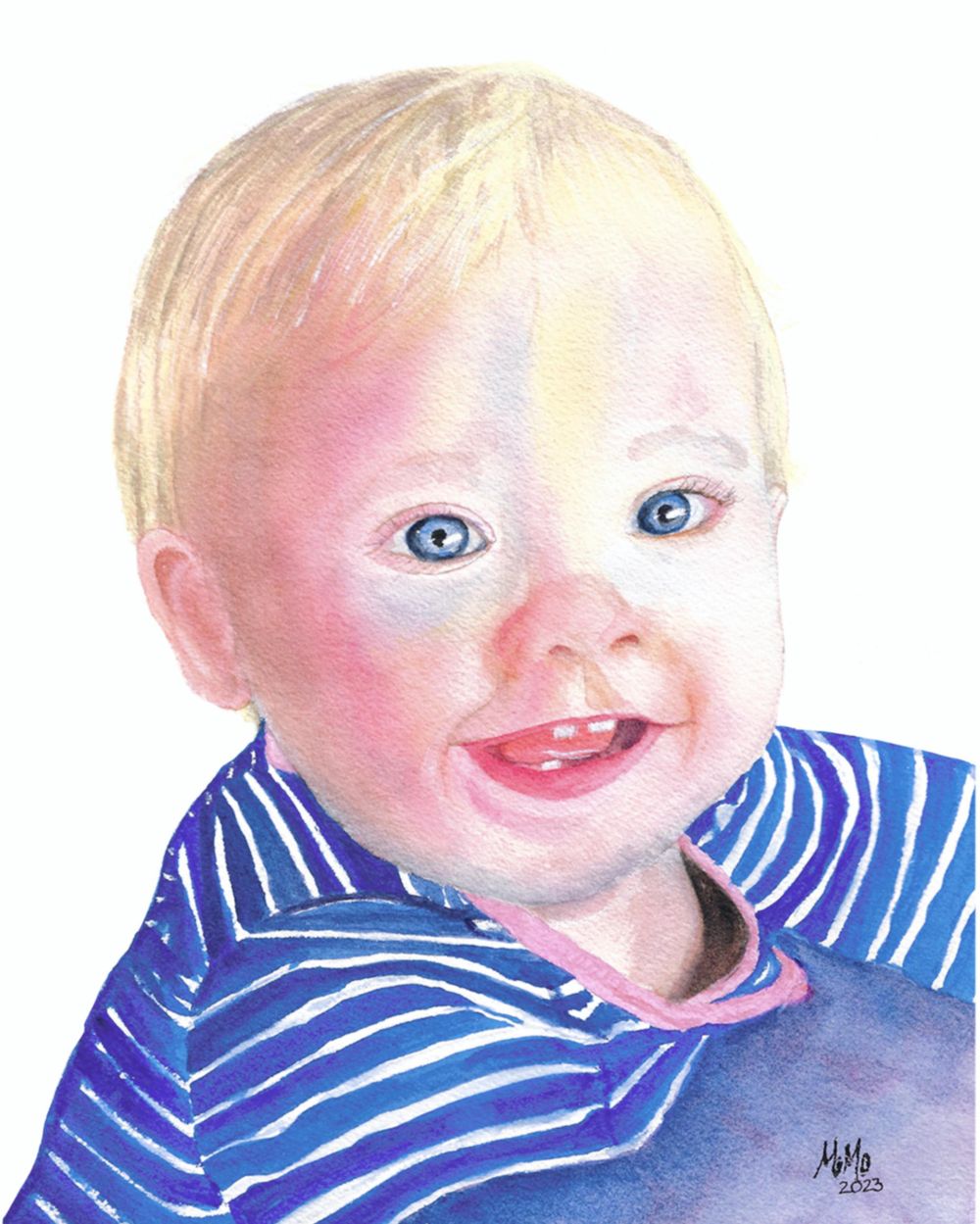 Watercolor Portraits - image 2 - student project