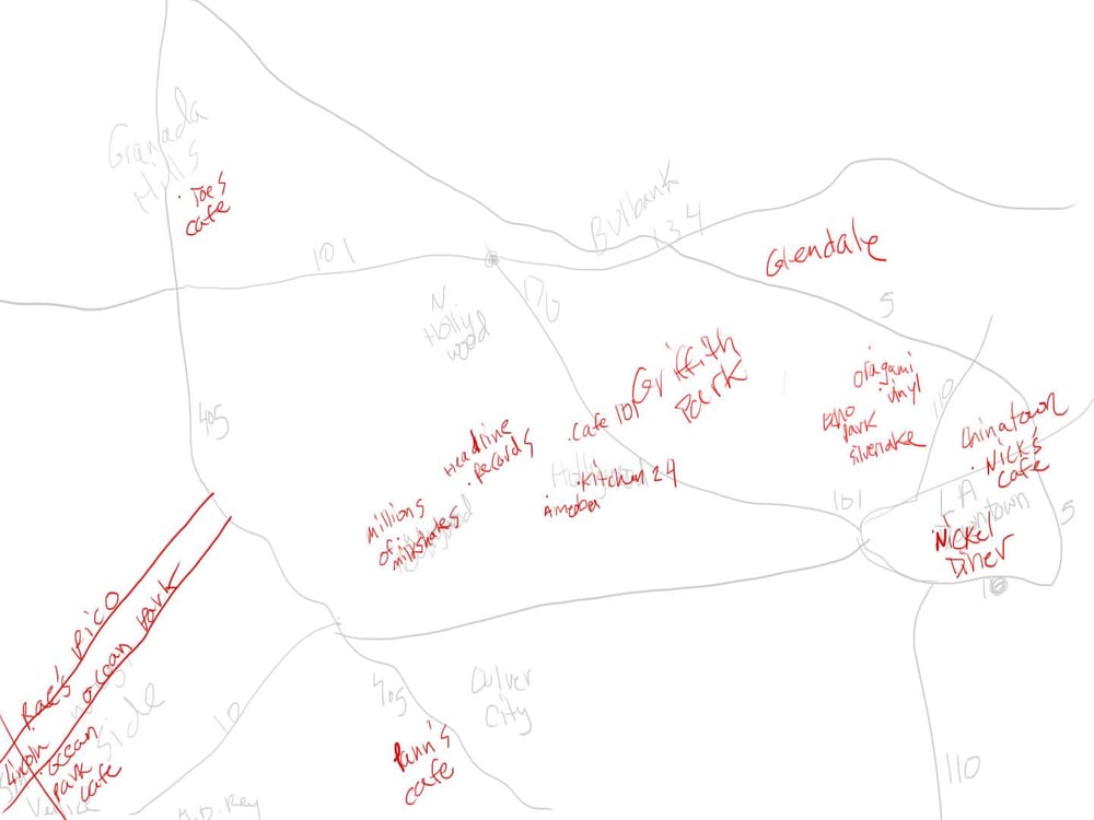 Map of Los Angeles - image 3 - student project