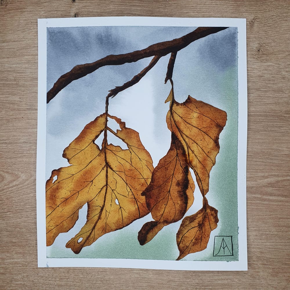 31 Days of Autumn Landscapes with Watercolours - image 5 - student project