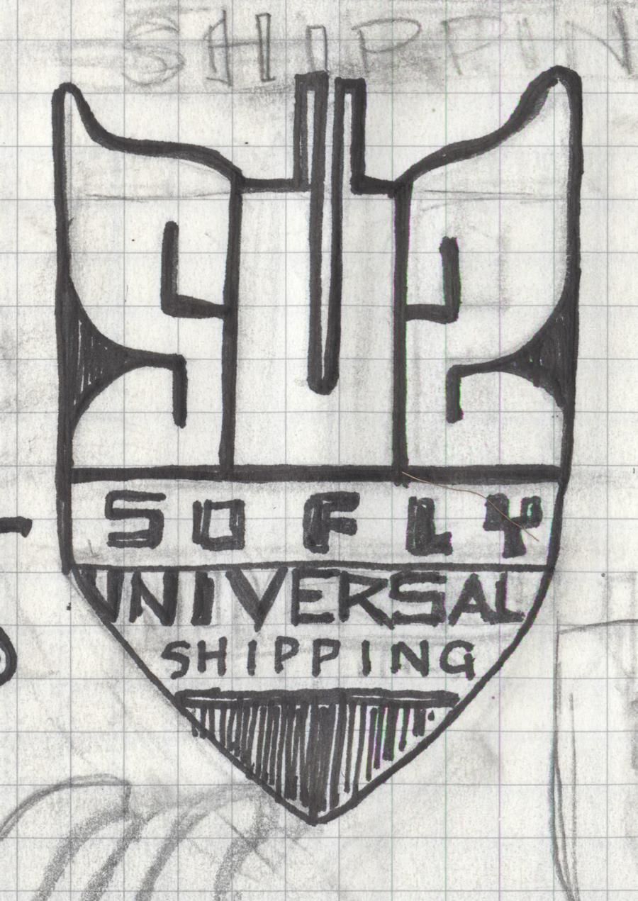 _UPDATED_SoFly Universal shipping - a galactic funk delivery logo - image 5 - student project