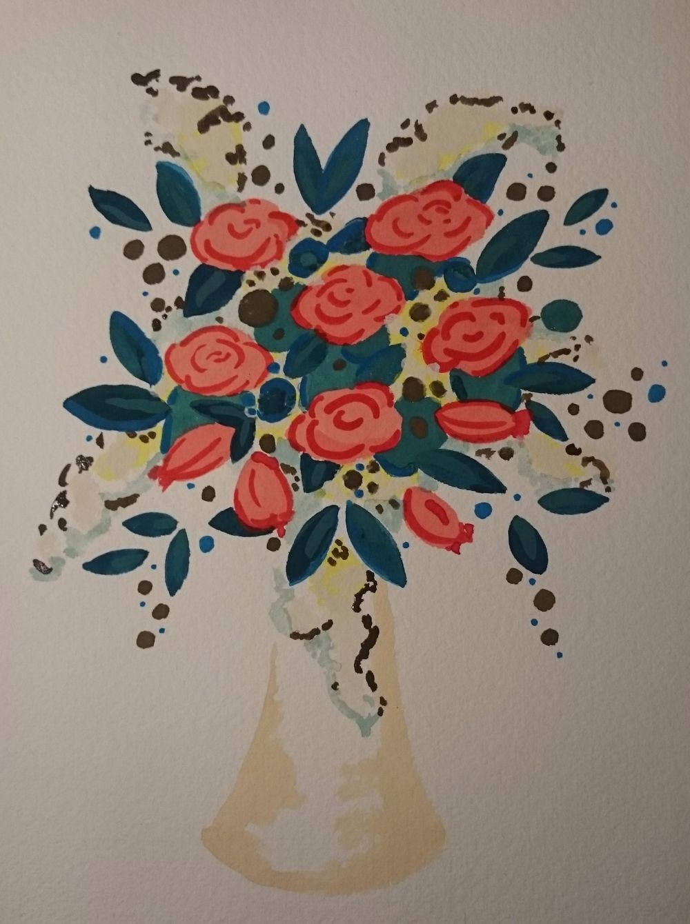 Watercolor Florals - image 5 - student project