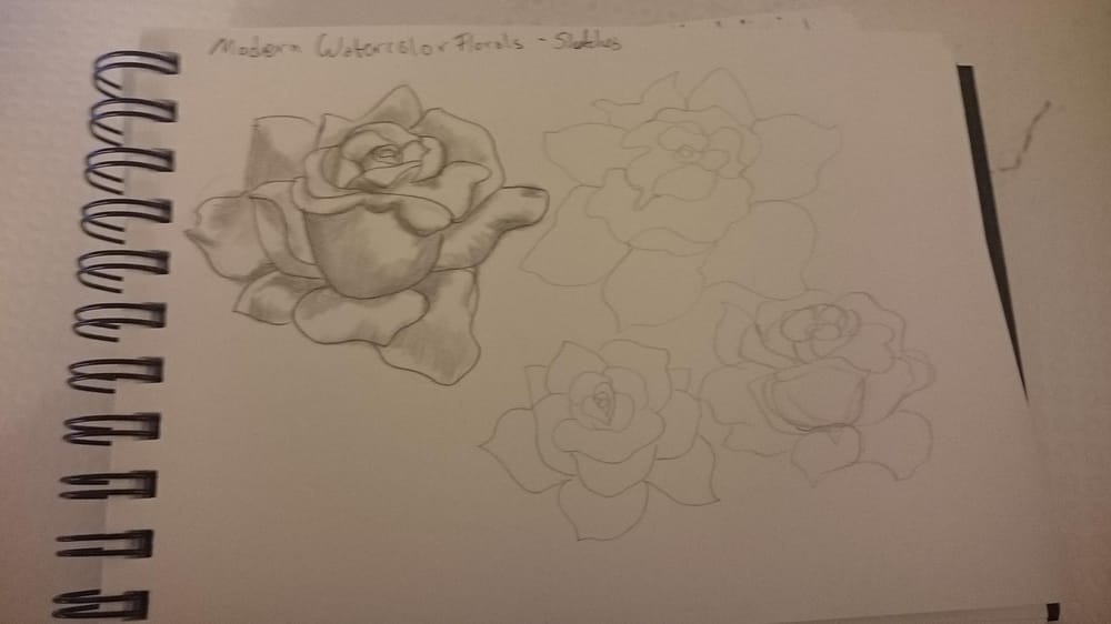 Watercolor Florals - image 1 - student project