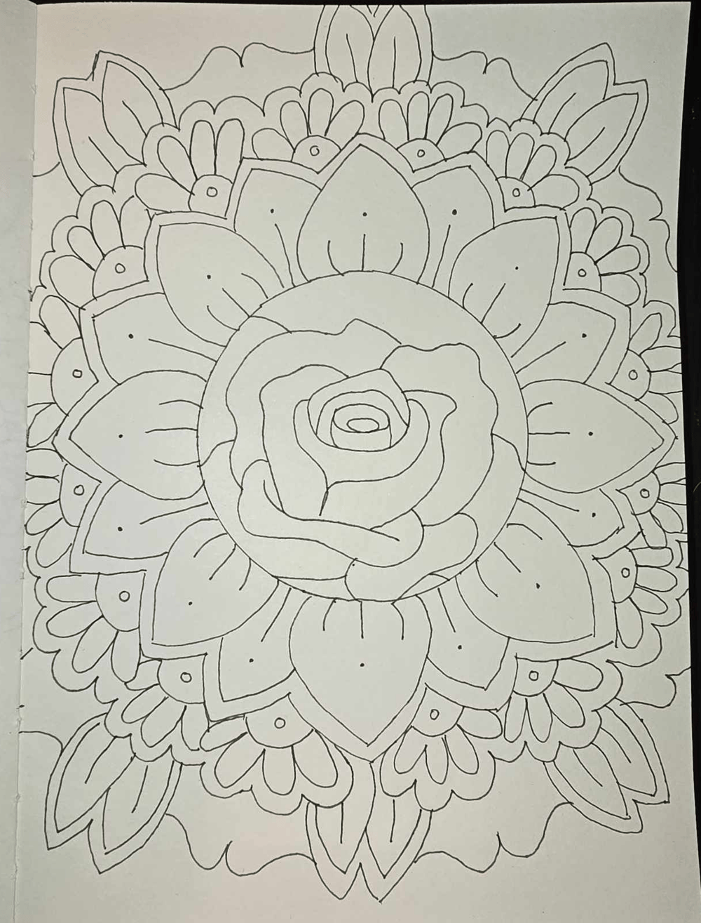 Mindful Mandala Patterns Lessons - image 6 - student project