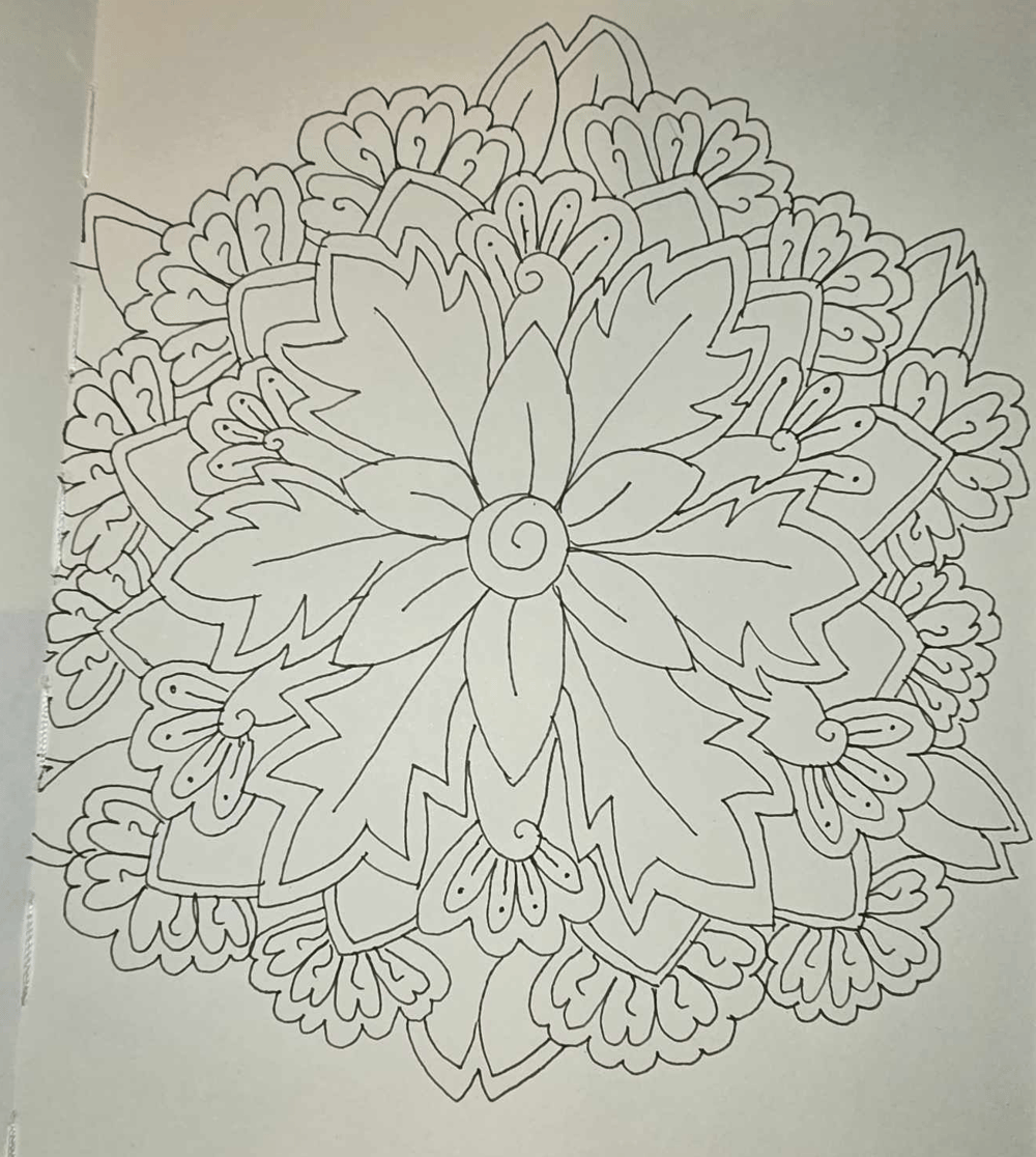 Mindful Mandala Patterns Lessons - image 5 - student project