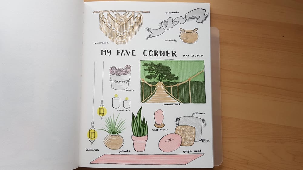Illustrated Journaling: 14 Days of Prompts - image 9 - student project