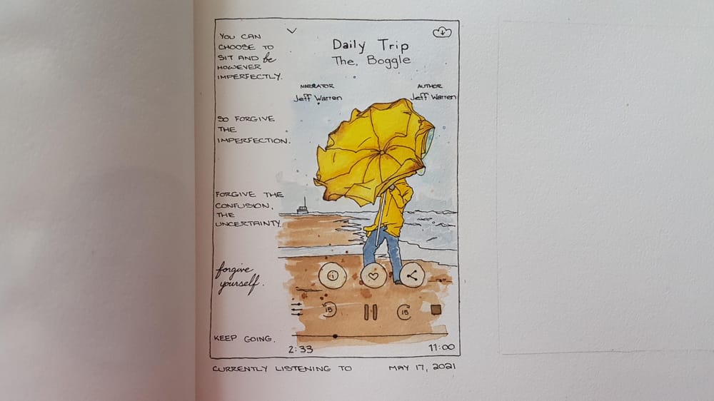 Illustrated Journaling: 14 Days of Prompts - image 1 - student project