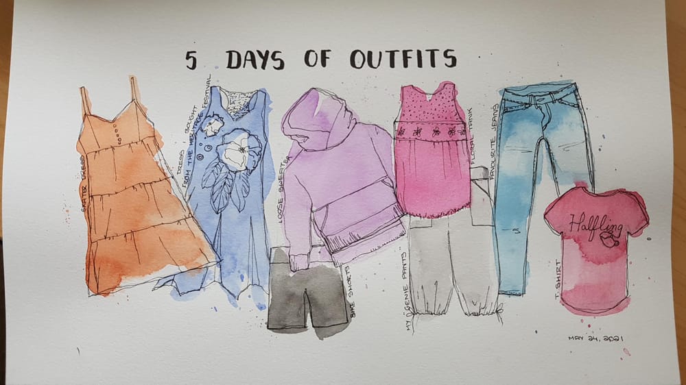 Illustrated Journaling: 14 Days of Prompts - image 7 - student project