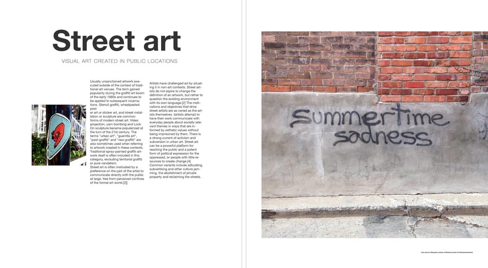 street art magazine - image 3 - student project