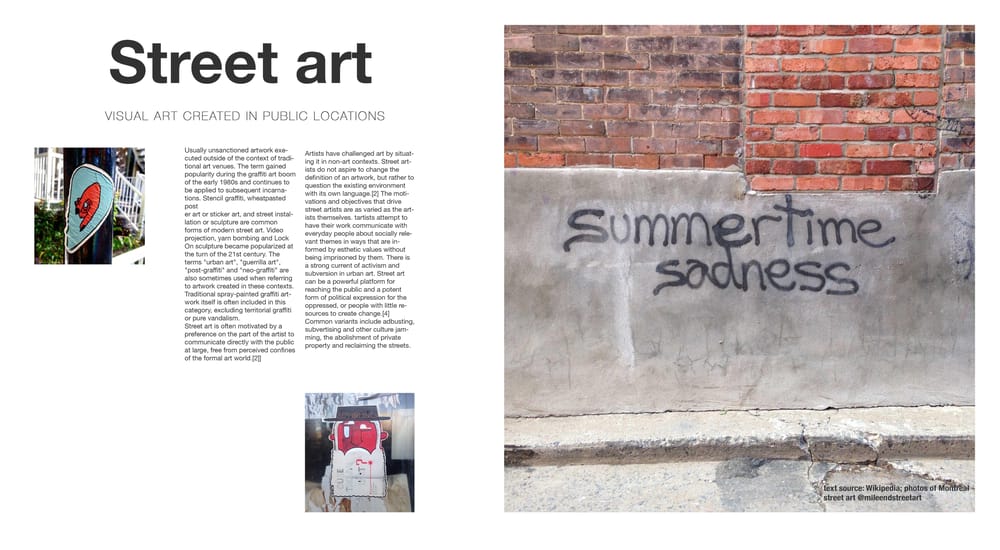 street art magazine - image 2 - student project