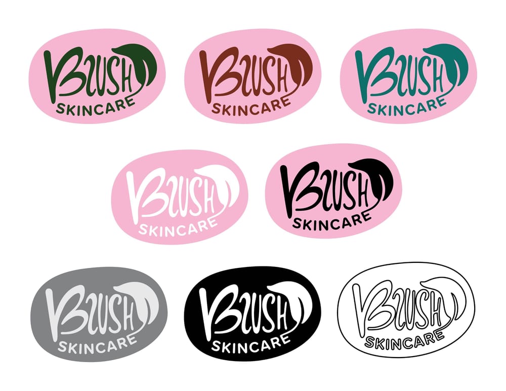 Blush Skincare Logo - image 2 - student project