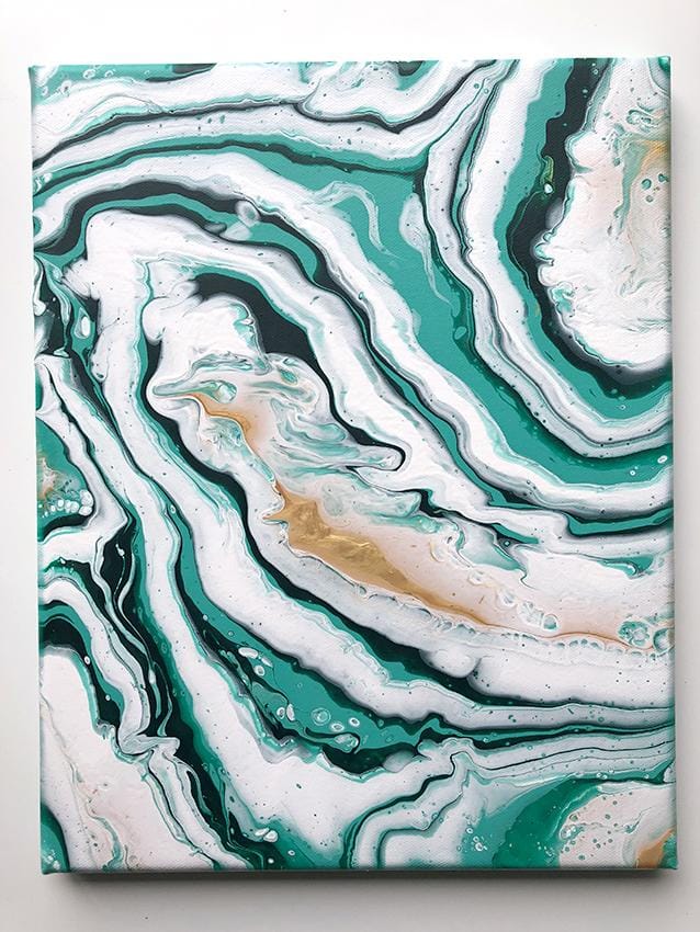 My color palette and finished Painting! - image 2 - student project
