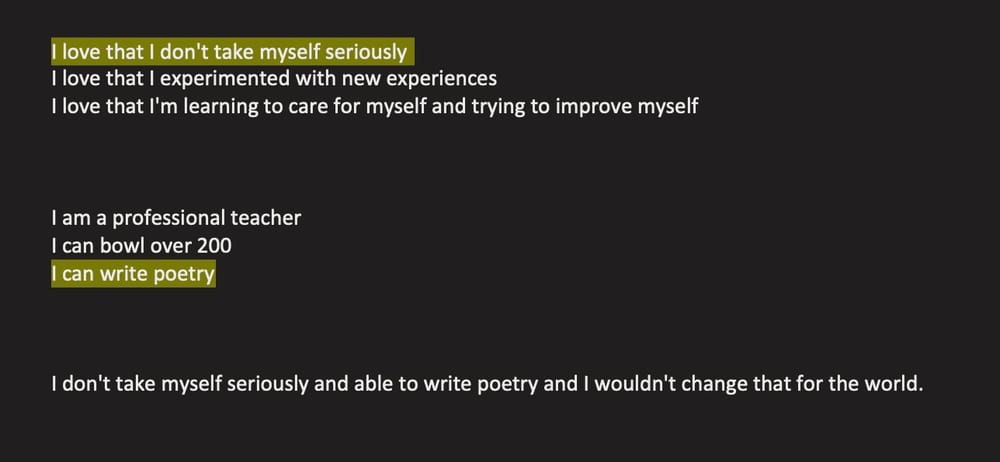 Confidence toolkit - image 2 - student project