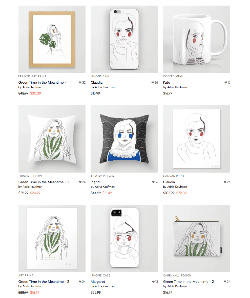 Society6 Update - image 1 - student project