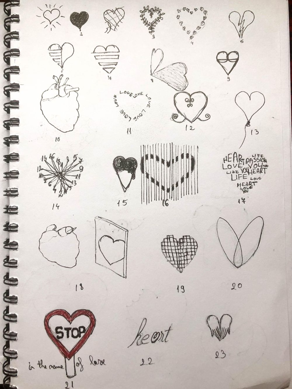 100 Hearts - image 1 - student project