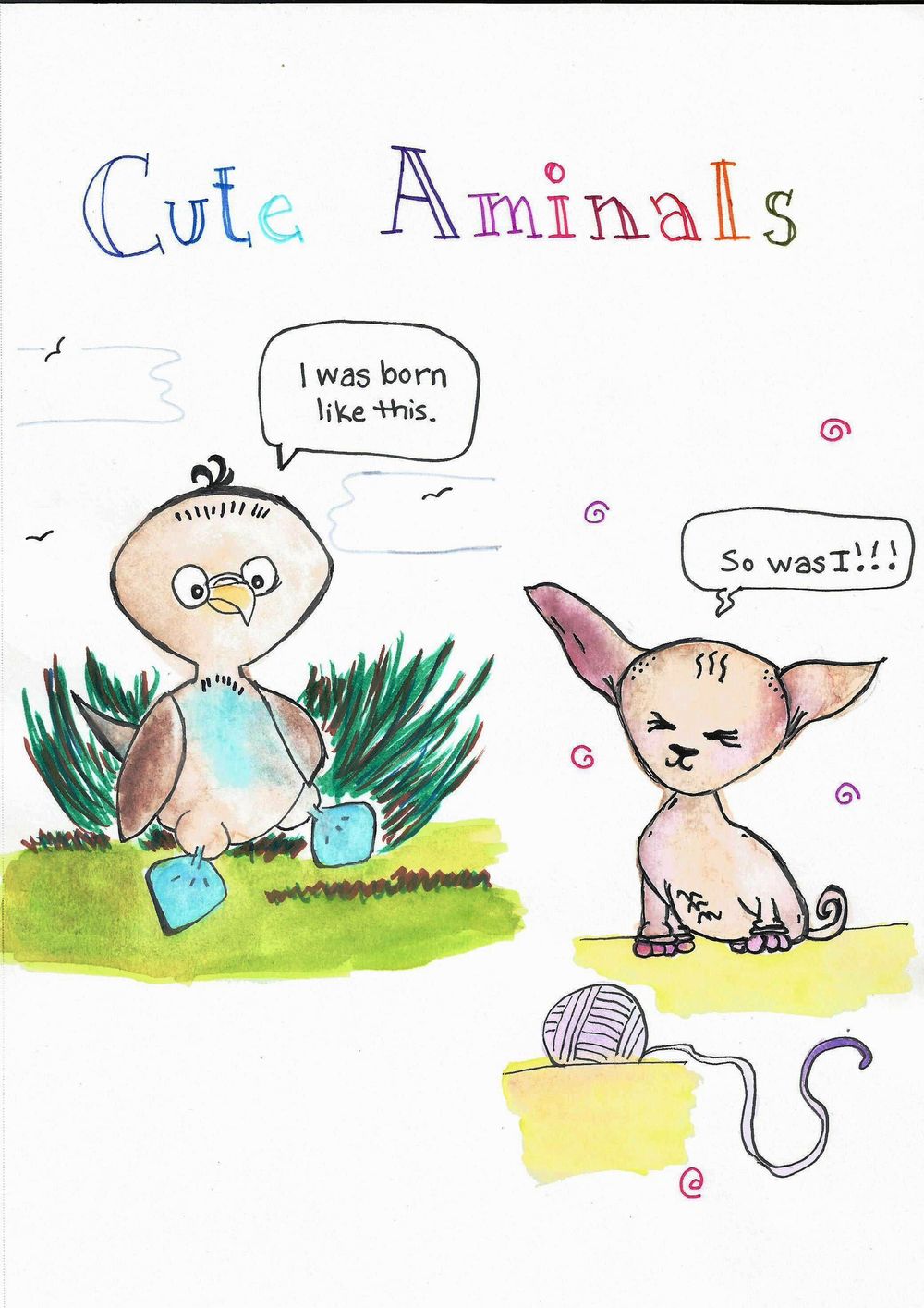 Aminal Cuties! - image 1 - student project