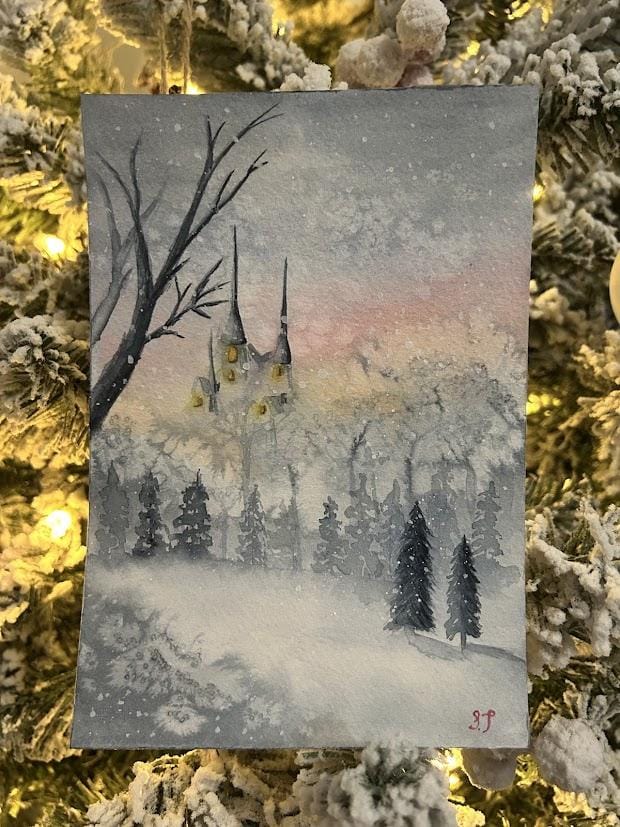 Enchanting Winter Castle #ShowYourArt_Scholarship2024 - image 1 - student project