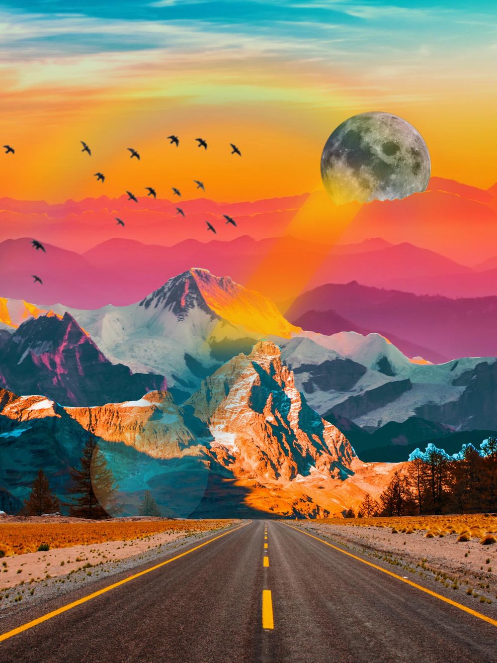 Moonrise - image 1 - student project