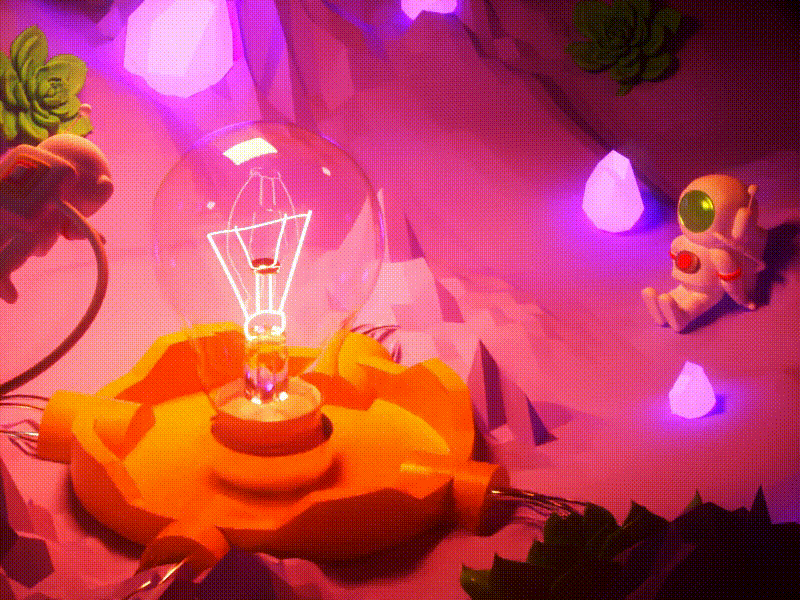 Space Lamp Service - image 1 - student project