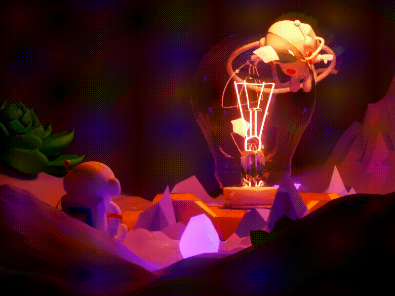 Space Lamp Service - image 2 - student project