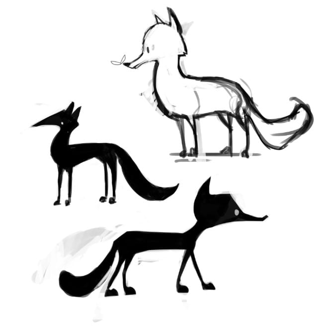 Designing Animal Characters - image 2 - student project