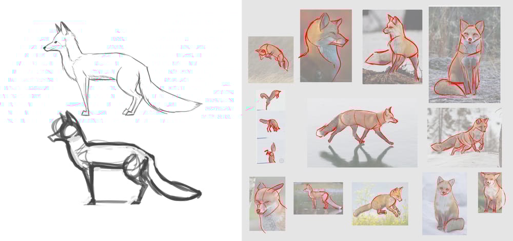 Designing Animal Characters - image 1 - student project