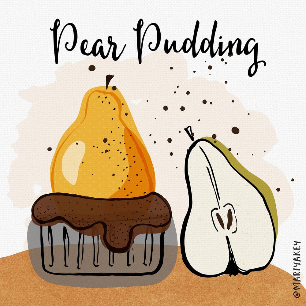 Pear pudding and strawberry scones - image 7 - student project