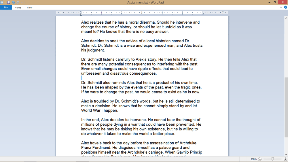 short story - image 2 - student project