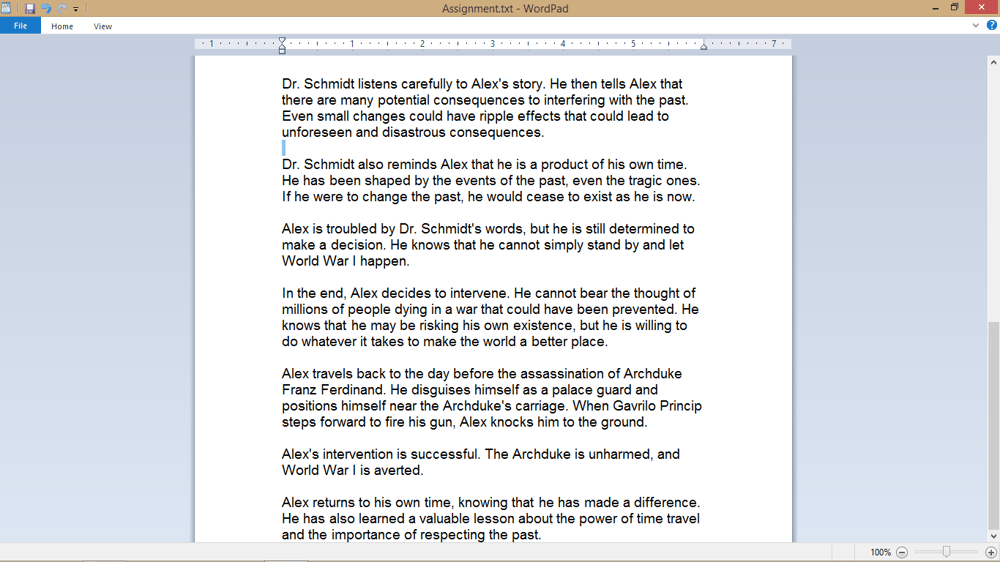 short story - image 3 - student project