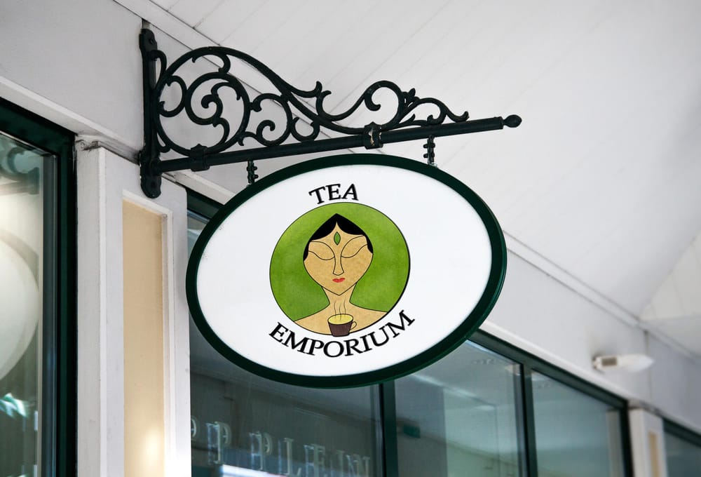 Tea Emporium logo design - image 10 - student project