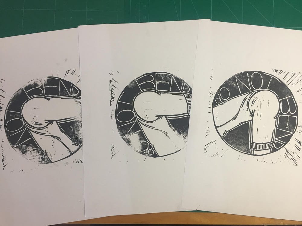 DO NOT BEND - image 3 - student project