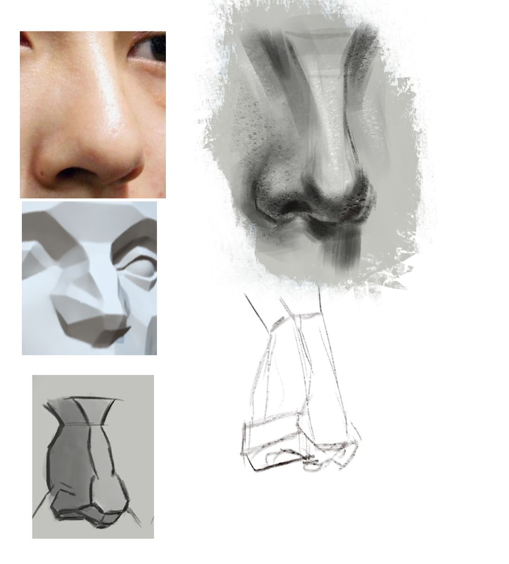 Nose practice | Skillshare Student Project