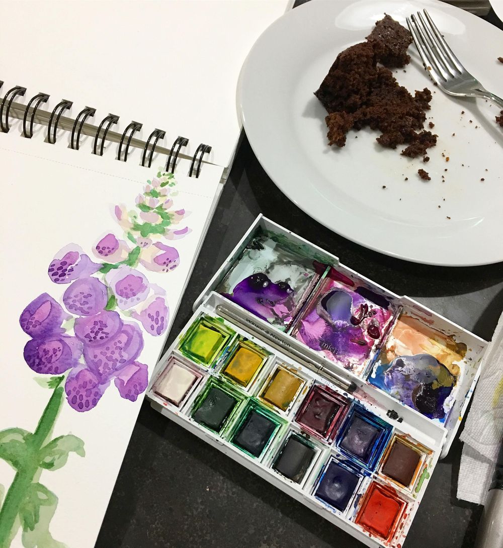 Thistle and Blue - image 3 - student project