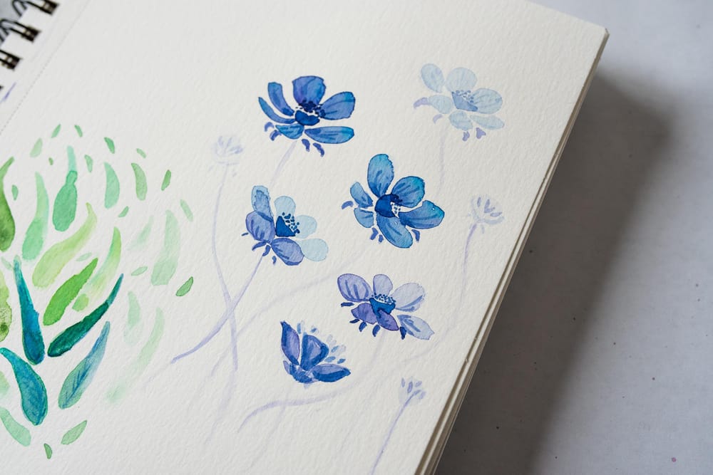 Thistle and Blue - image 5 - student project