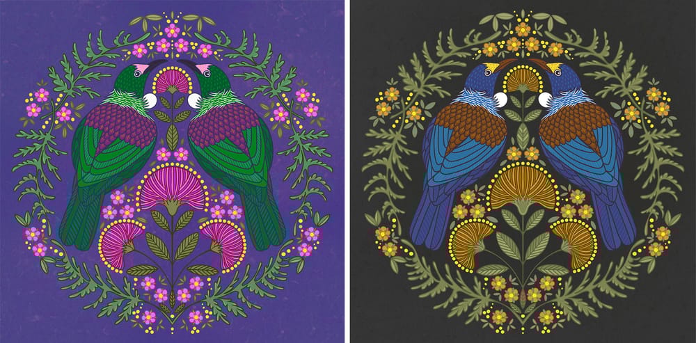 Tui Folk Art Design - image 2 - student project