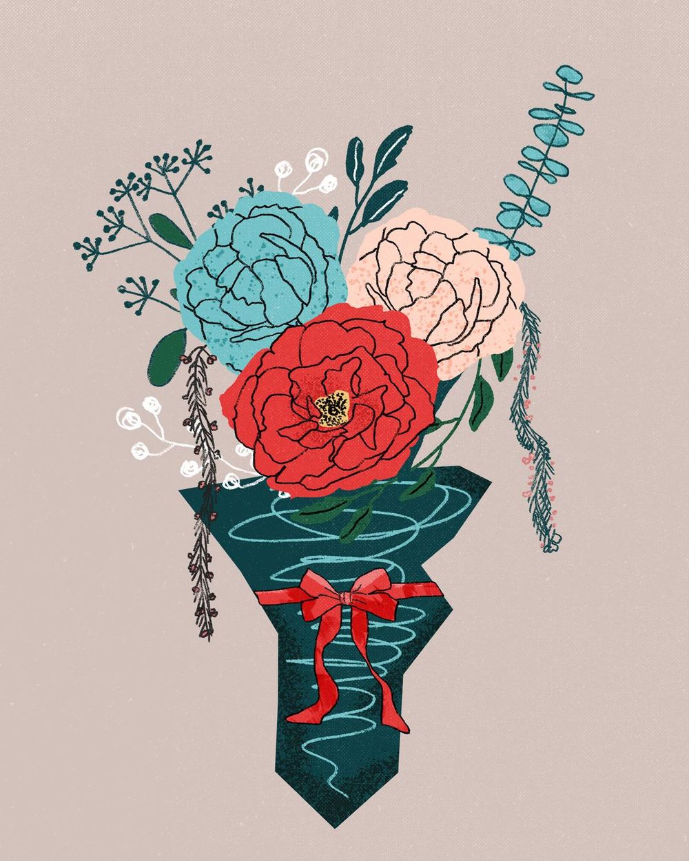 An English Garden Bouquet - image 14 - student project