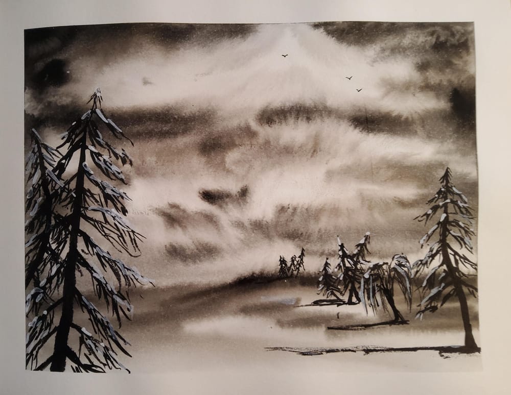 KayBiden Inking Practice - image 3 - student project