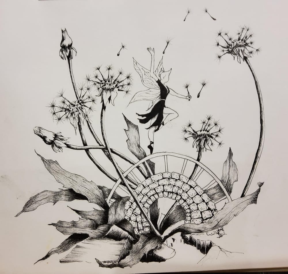Illustrations ink fairy tale - image 3 - student project
