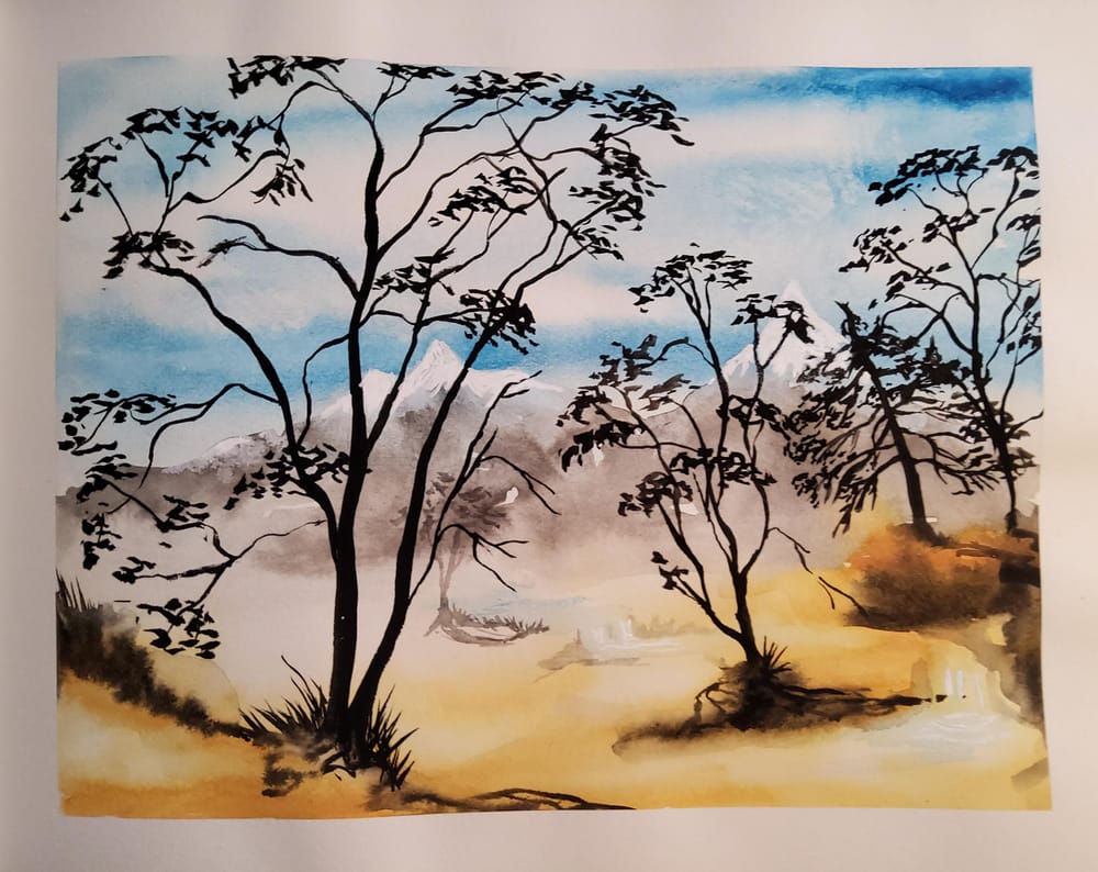 KayBiden Inking Practice - image 6 - student project