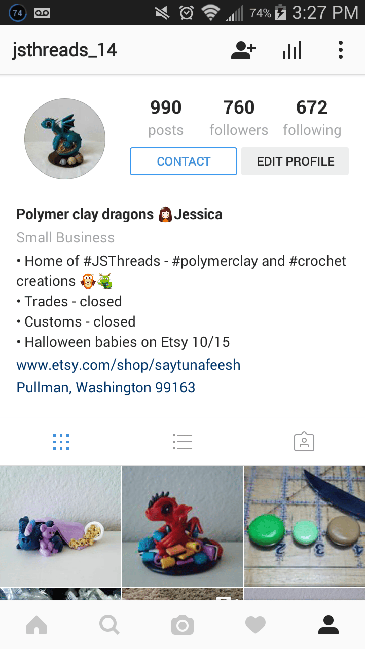 Before/After JSThreads Instagram feed - image 1 - student project