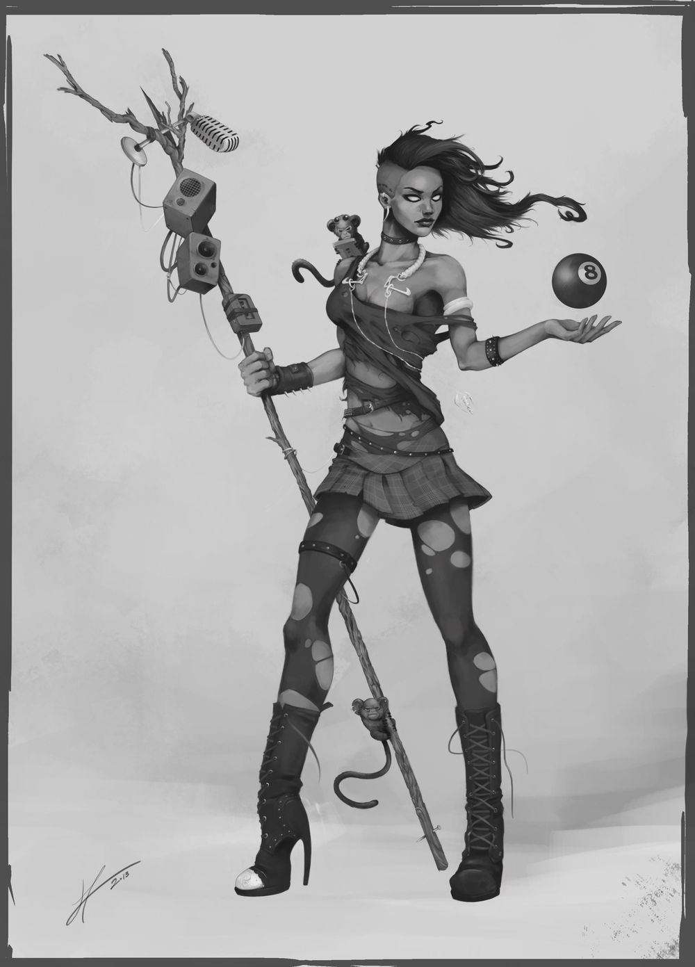 Heavy Metal Sorcerer - image 6 - student project