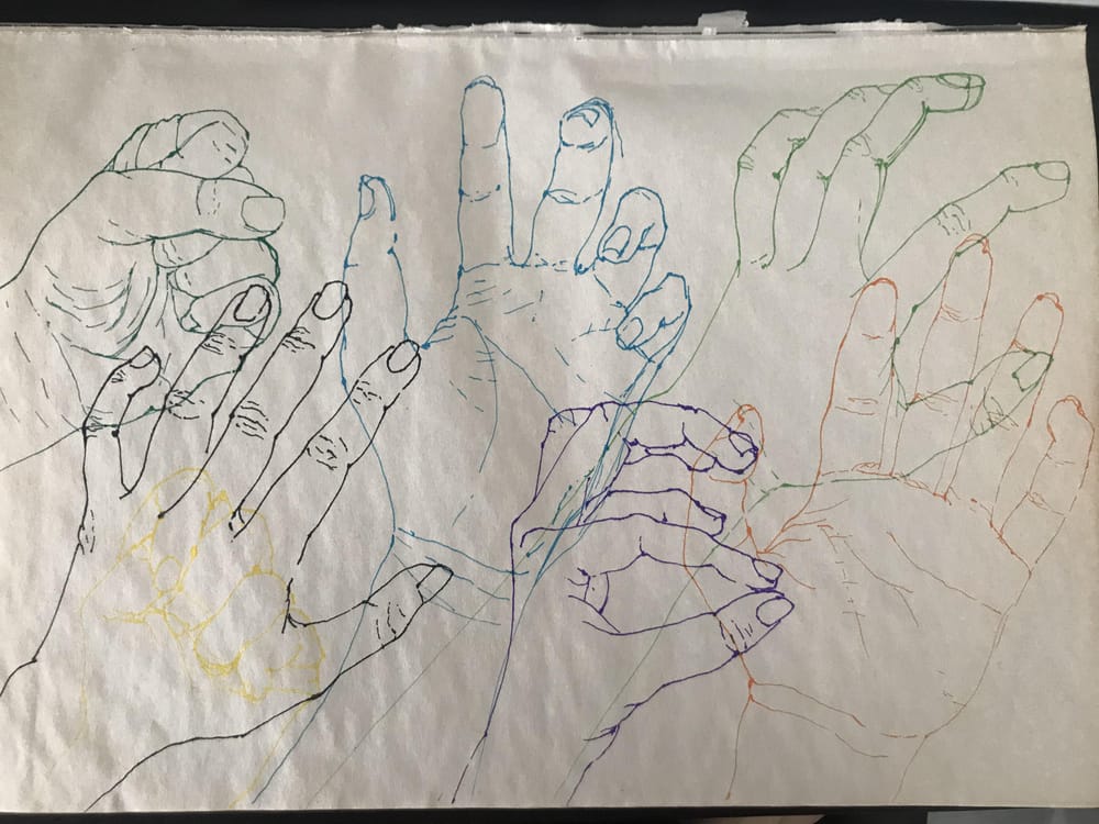 Blind portraits, hands and small objects - image 2 - student project