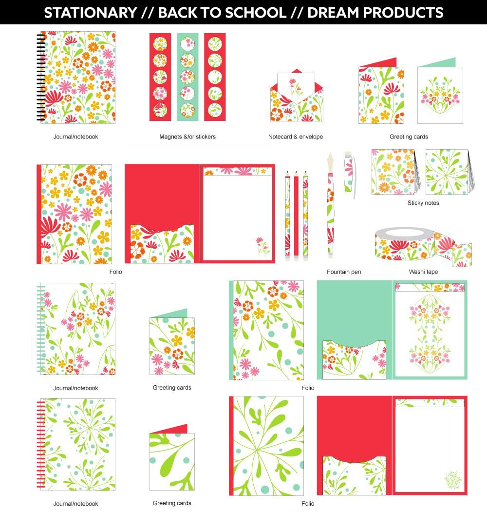 Flowery - Stationary - image 2 - student project