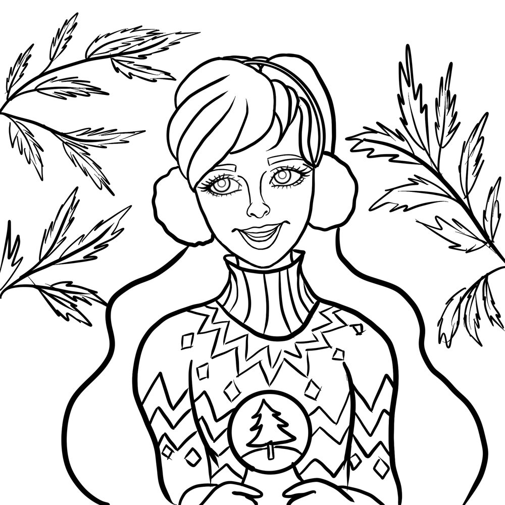 Line art Sketches - image 6 - student project