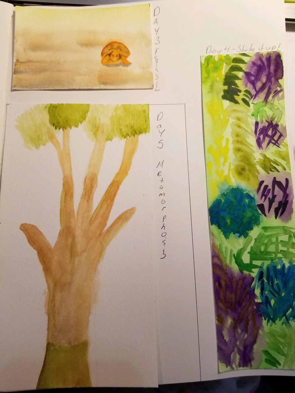 A 28 Day Challenge - Part 1 Fearless Art Jumpstart - image 4 - student project