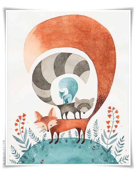 Eva Juliet Fox Print - image 1 - student project