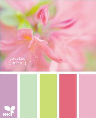 Sweet peas floral pattern - image 2 - student project